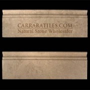 Crema Marfil Marble 5/8" Baseboard Molding Polished